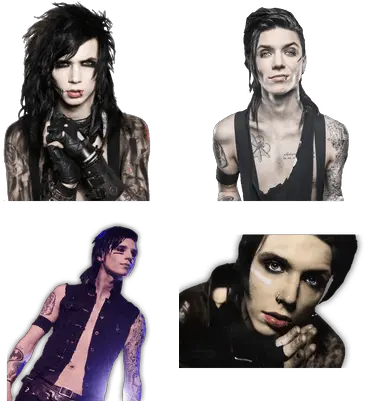 Andy Biersack Black Veil Brides Andy Black Png Andy Biersack Png