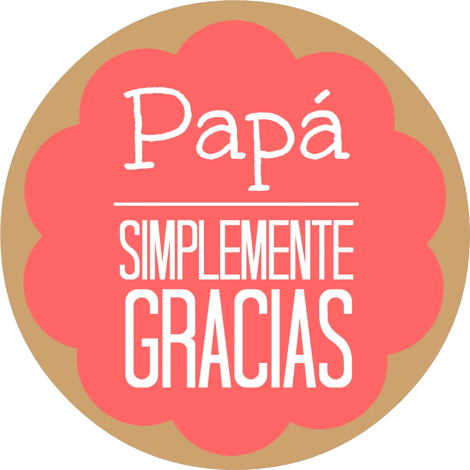Download Papa Gracias Circle Png Gracias Png