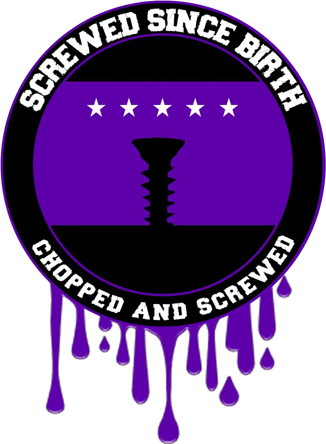 Screwed Since Birth Official Nsa Png Chopped Logo