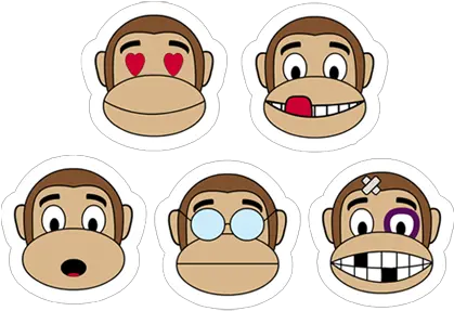 Just Cartoon Png Monkey Emoji Png