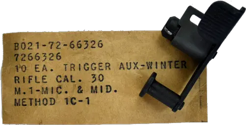 Download M1 Garand Winter Trigger Usgi Strap Png M1 Garand Png