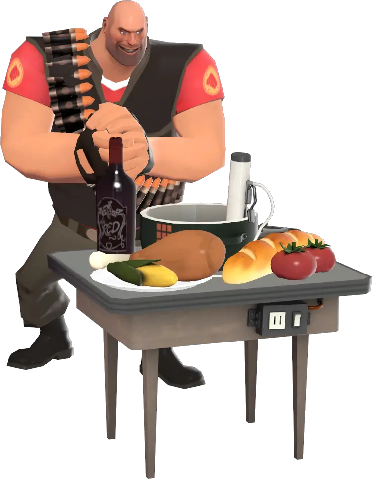 Gabe Newell Png Tf2 Heavy Table Taunt Gabe Newell Png