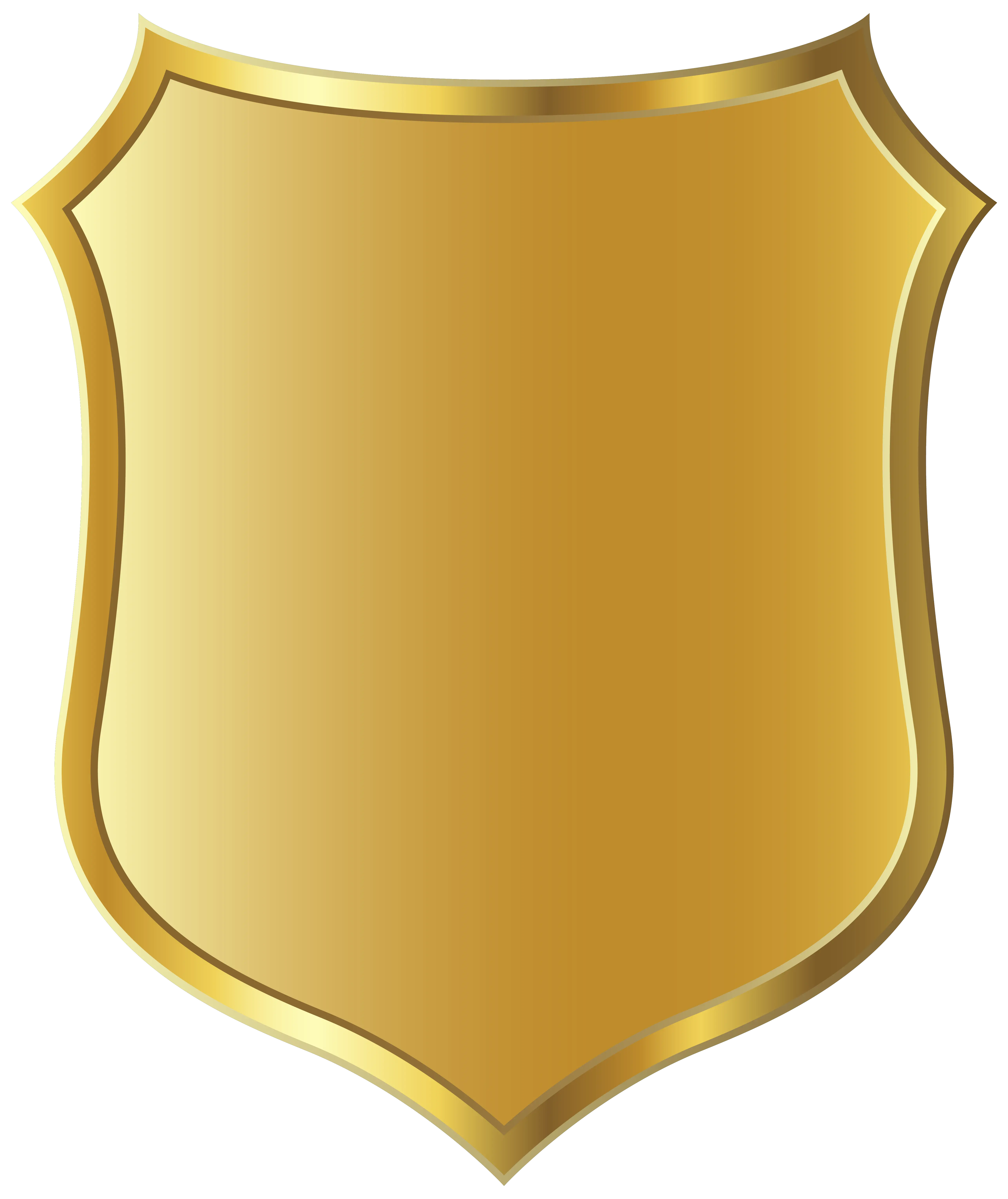 Gold Badge Transparent Png Clipart Blank Police Badge Template Badge Png png