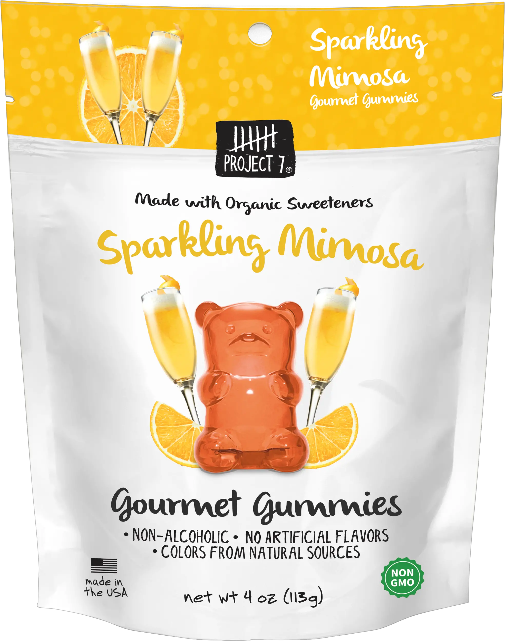 Project 7 Gummies Mimosa Design Png Mimosa Png