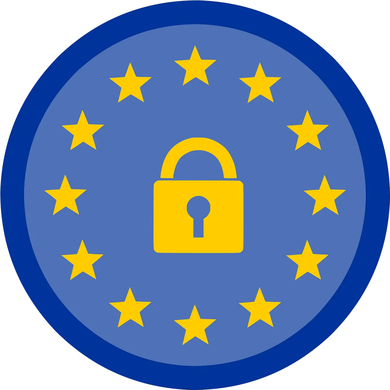 Gdpr Icon Lock General Data Protection Regulation Png Eu Icon