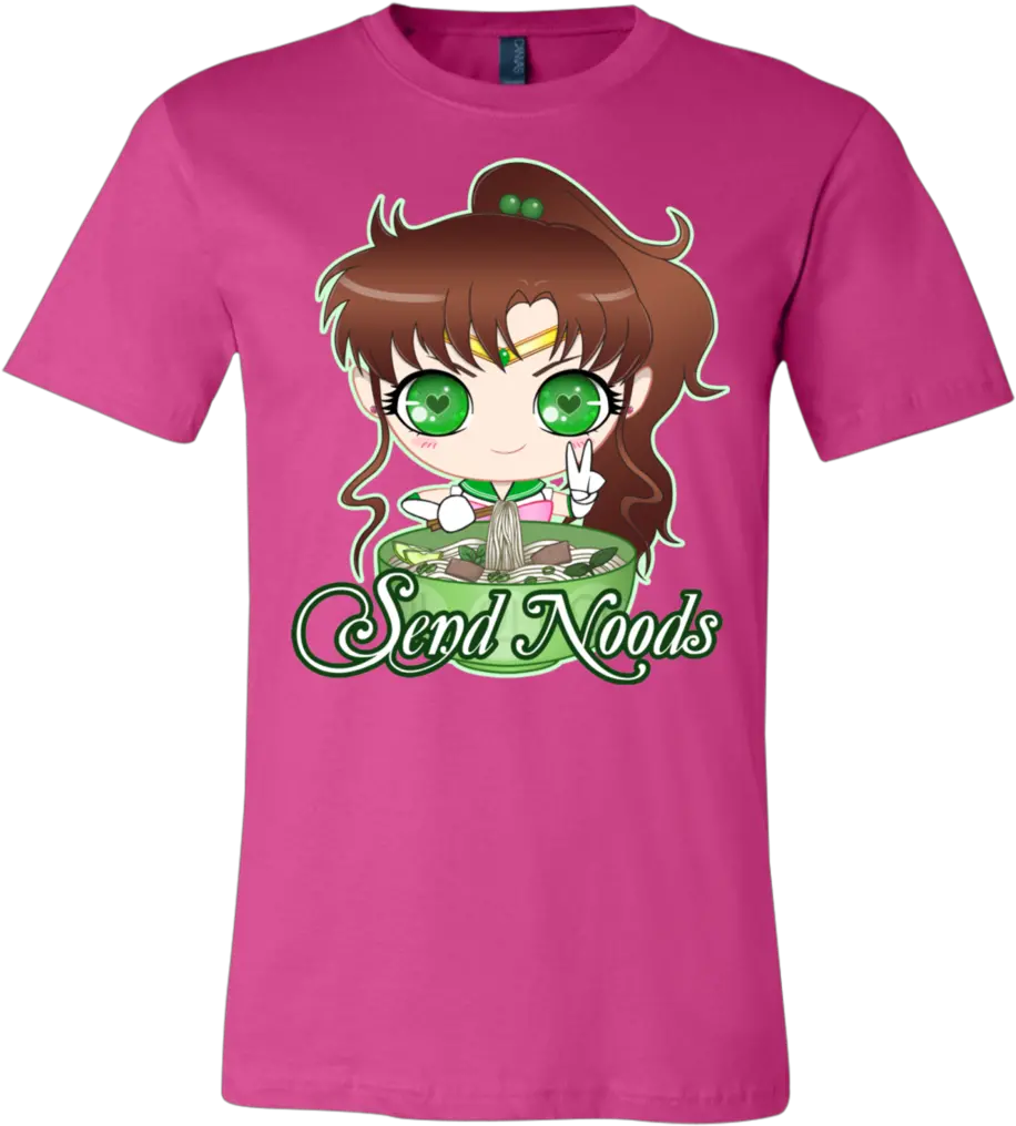 Download Sailor Jupiter Send Noods Bella Unisex Tee Pink T Shirt Design Family Is Love Png Brie Bella Png