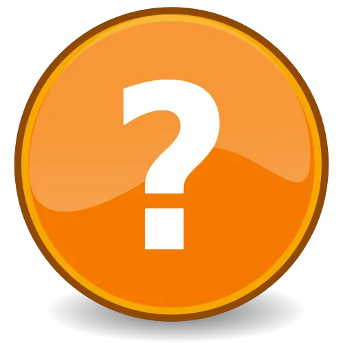 Blue Question Mark Png