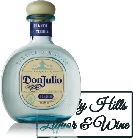 Download Hd Don Julio Tequila Blanco Don Julio Tequila Png Tequila Bottle Png