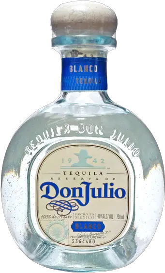 Don Julio Tequila Blanco Don Julio Blanco Png Tequila Bottle Png