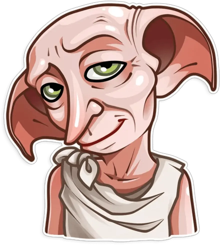 Harrypotter Hp Dobby Sticker Adesivo Harry Potter Vore Irl Dobby Harry Potter Stickers Png Vore Icon