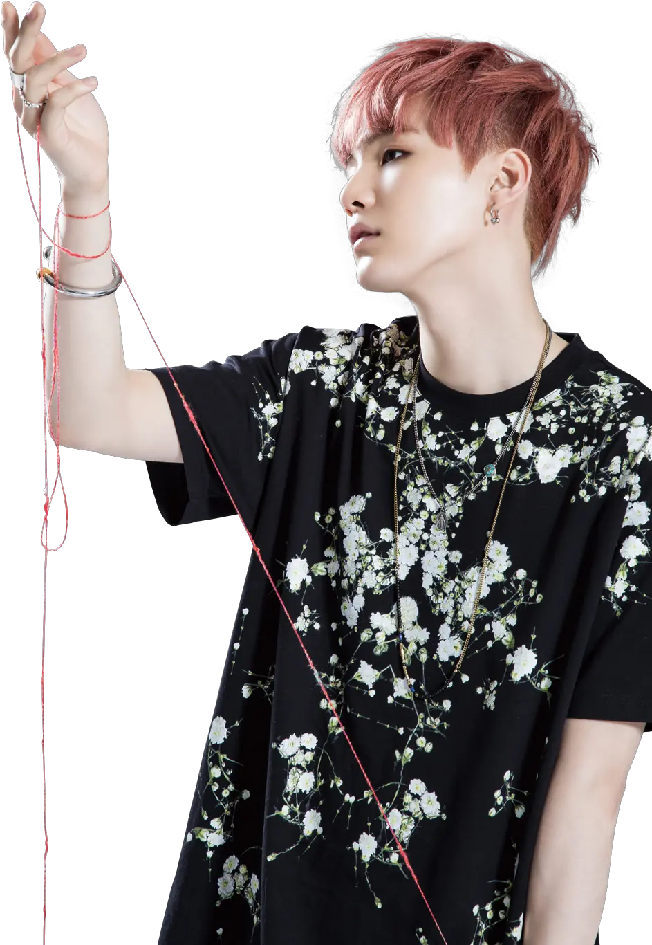 Suga Min Yoongi Bts Png Sticker String Of Fate Bts Suga Png