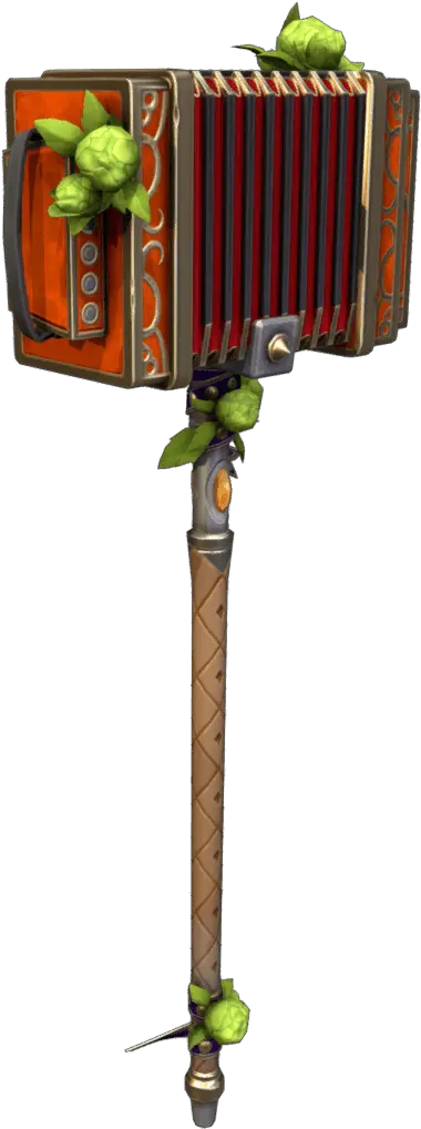 Fortnite Axcordion Harvesting Tool Uncommon Pickaxe Vertical Png Accordion Png