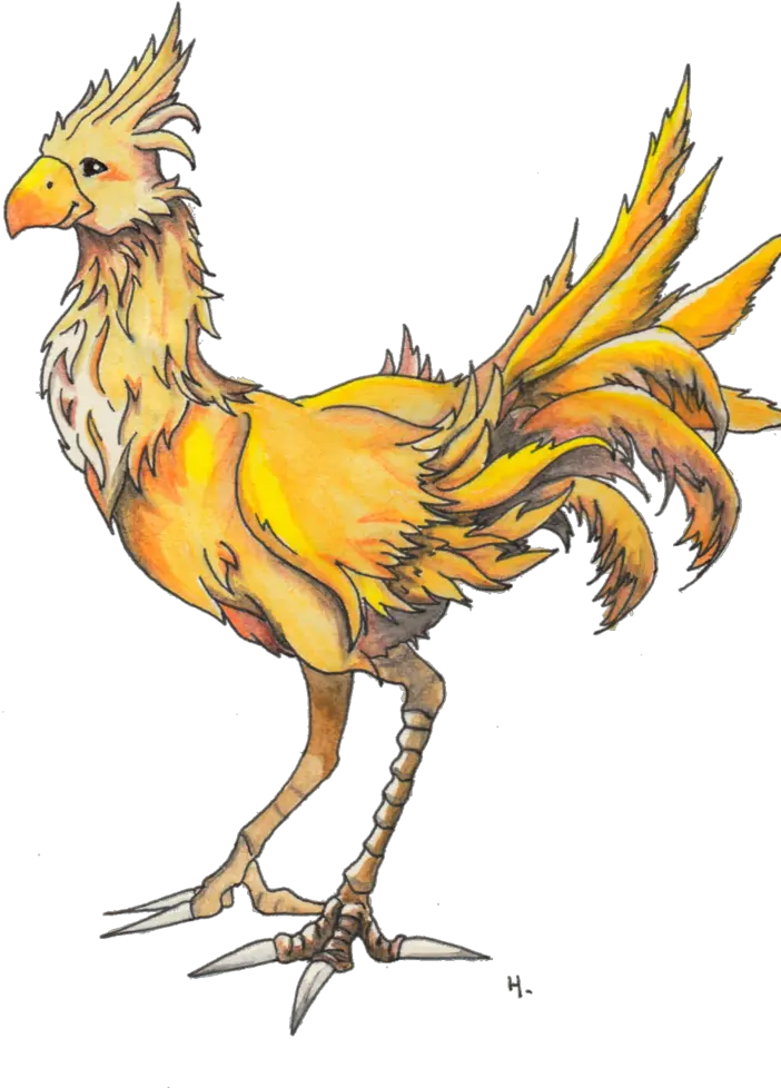 Chocobo Kingdom Hearts Png Image Chicken From Final Fantasy Chocobo Png