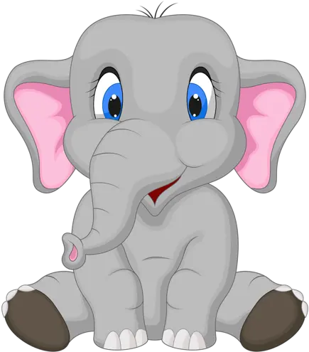 Cartoon Elephant Png 3 Image Cute Elephant Clipart Png Baby Elephant Png