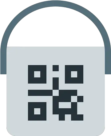 Paint Bucket With Qr Icon Free Download Png And Vector Qr Code Paint Bucket Png