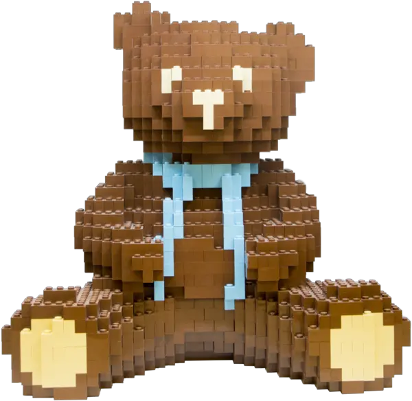 Download Teddy Bear Lego Teddy Bear Instructions Png Raccoon Png