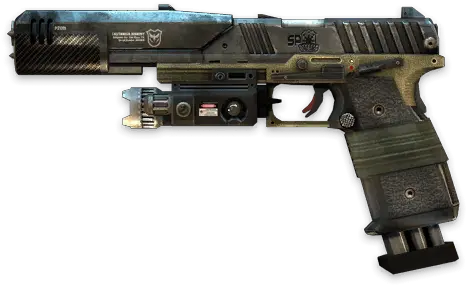 Smart Pistol Mk5 Titanfall Wiki Fandom 2 Png Holding Gun Png