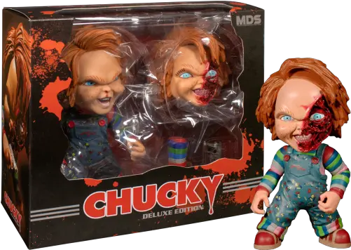 Chucky Designer Series Figure Chucky Deluxe Edition Mezco Png Chucky Png