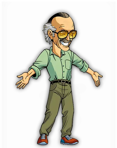 Download Free Png Stan Lee Stan Lee Cartoon Characters Stan Lee Png