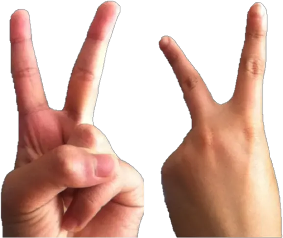 The V Finger Signs Fuck Off Finger Sign Png Finger Png