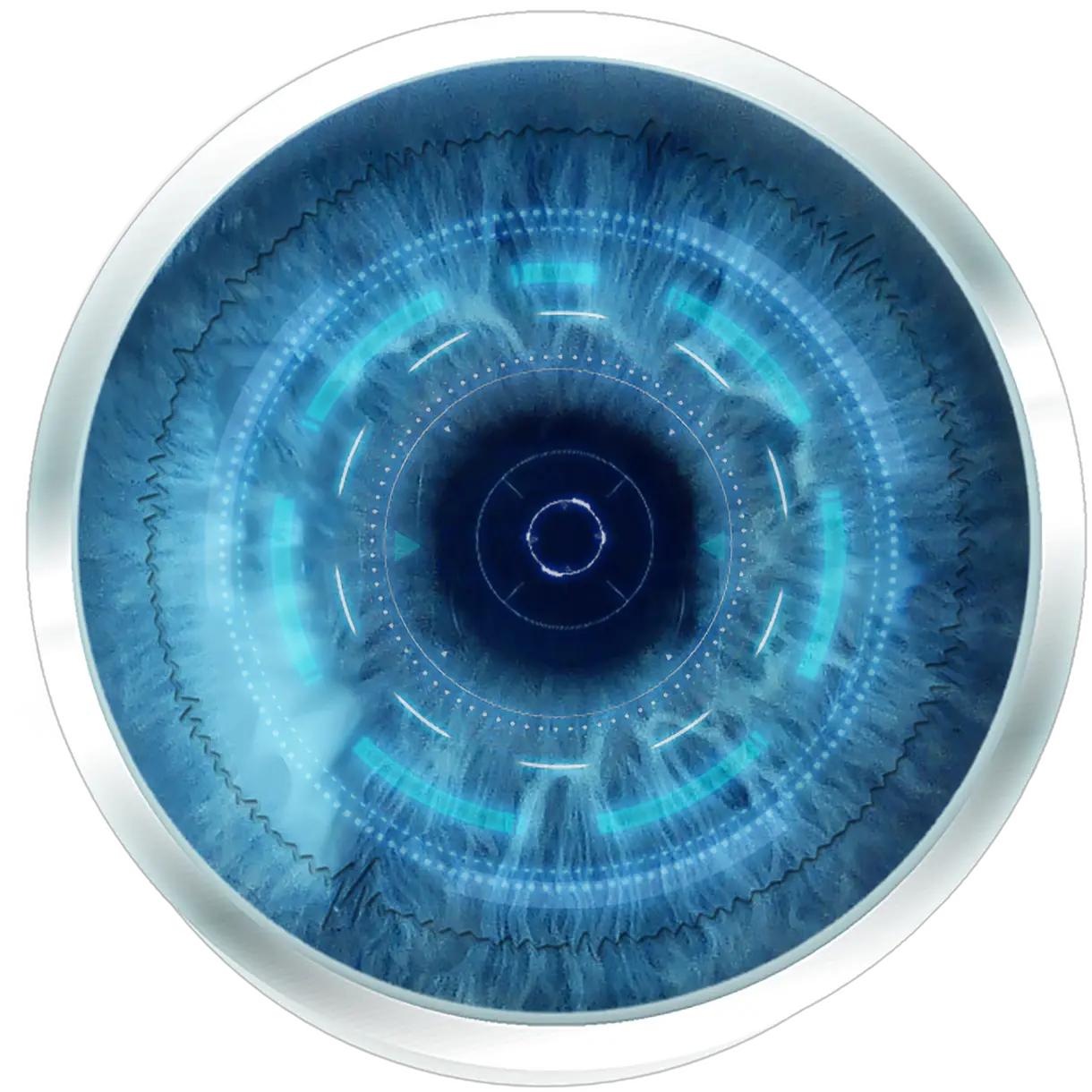 Futuristic Eye Robot Blue Transparent Robot Eyes Png Futuristic Png
