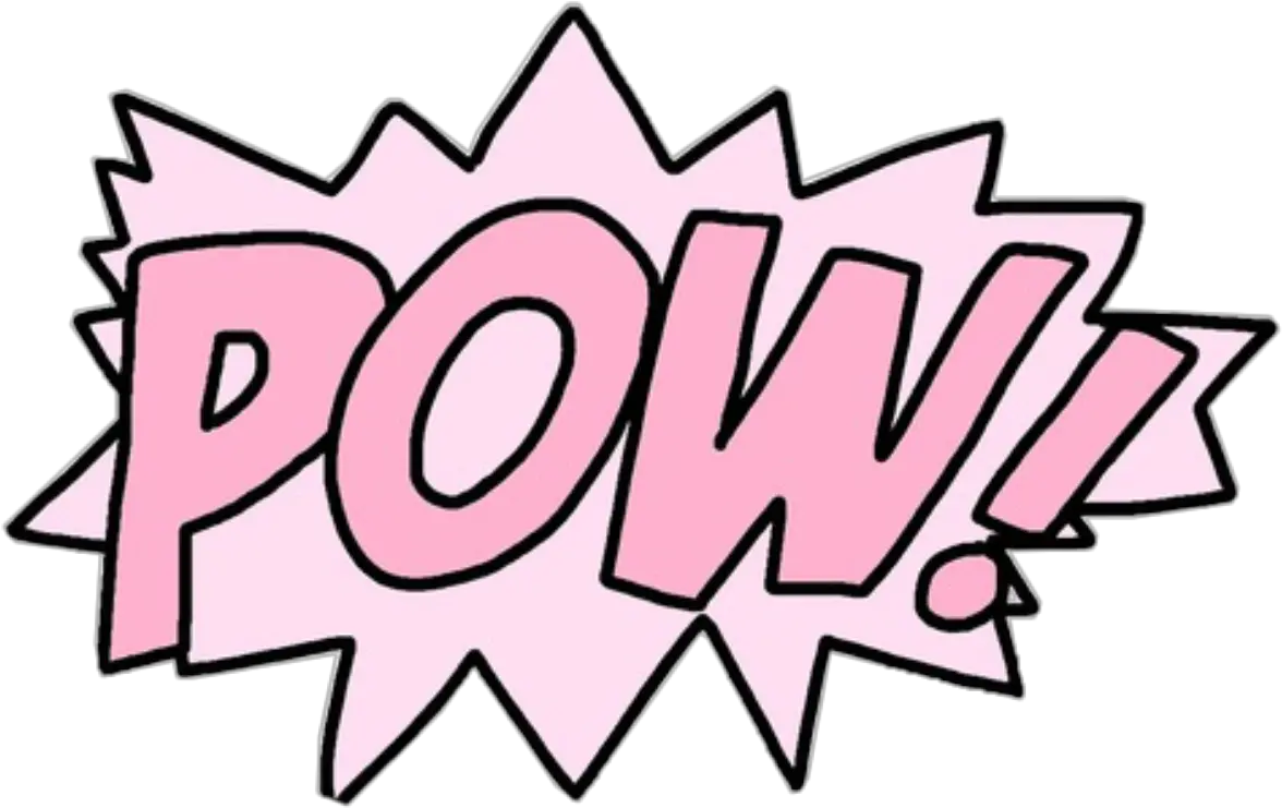 Pow Png Pink Png Pow Pow Transparent