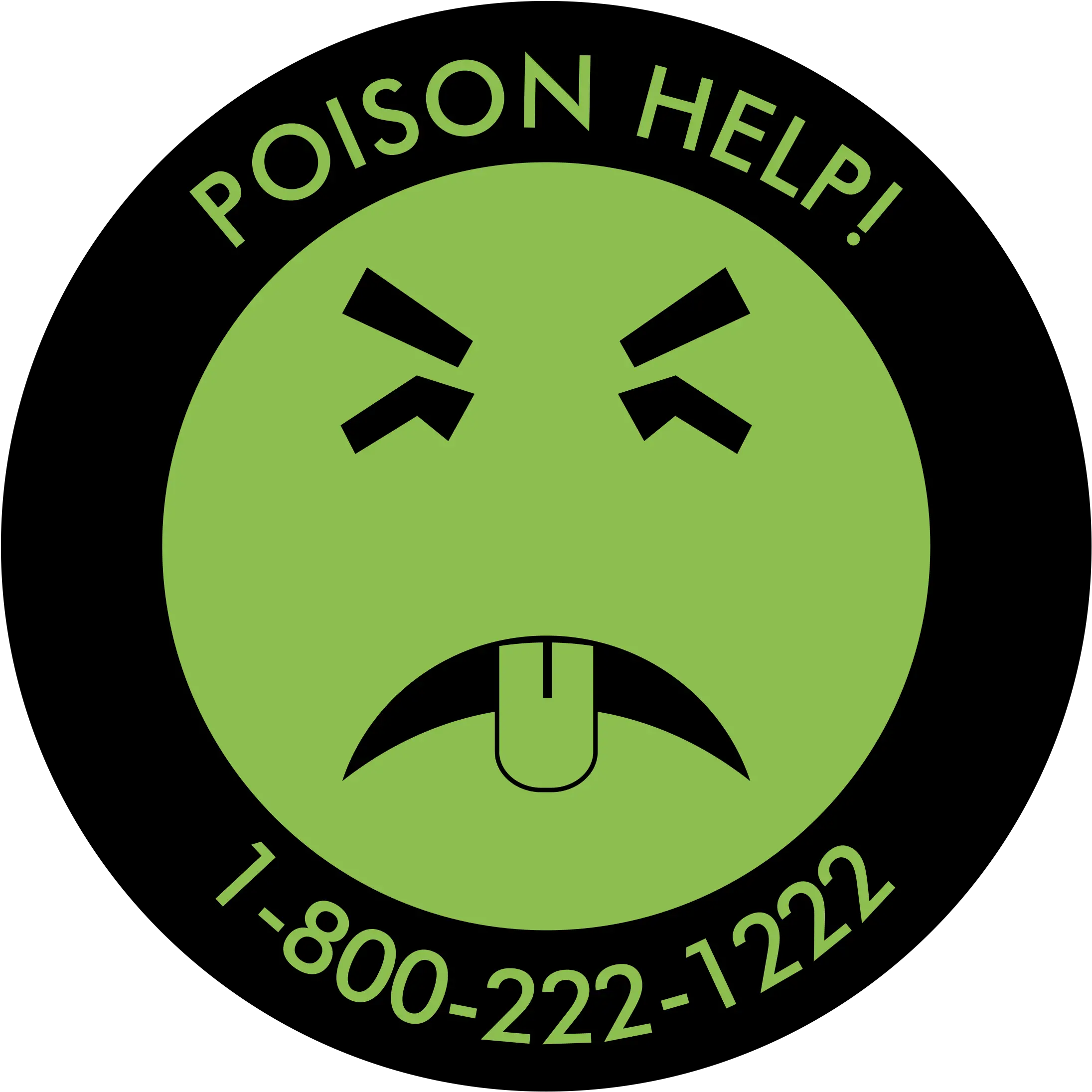 Poison Help Logo Png Transparent U0026 Svg Vector Freebie Supply Circle Poison Png