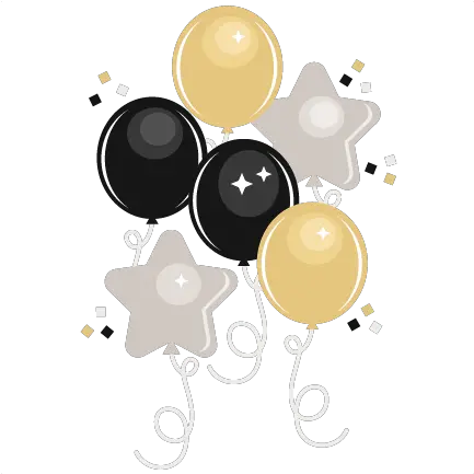 New Years Eve Balloon Clipart New Eve Balloons Png New Year's Png