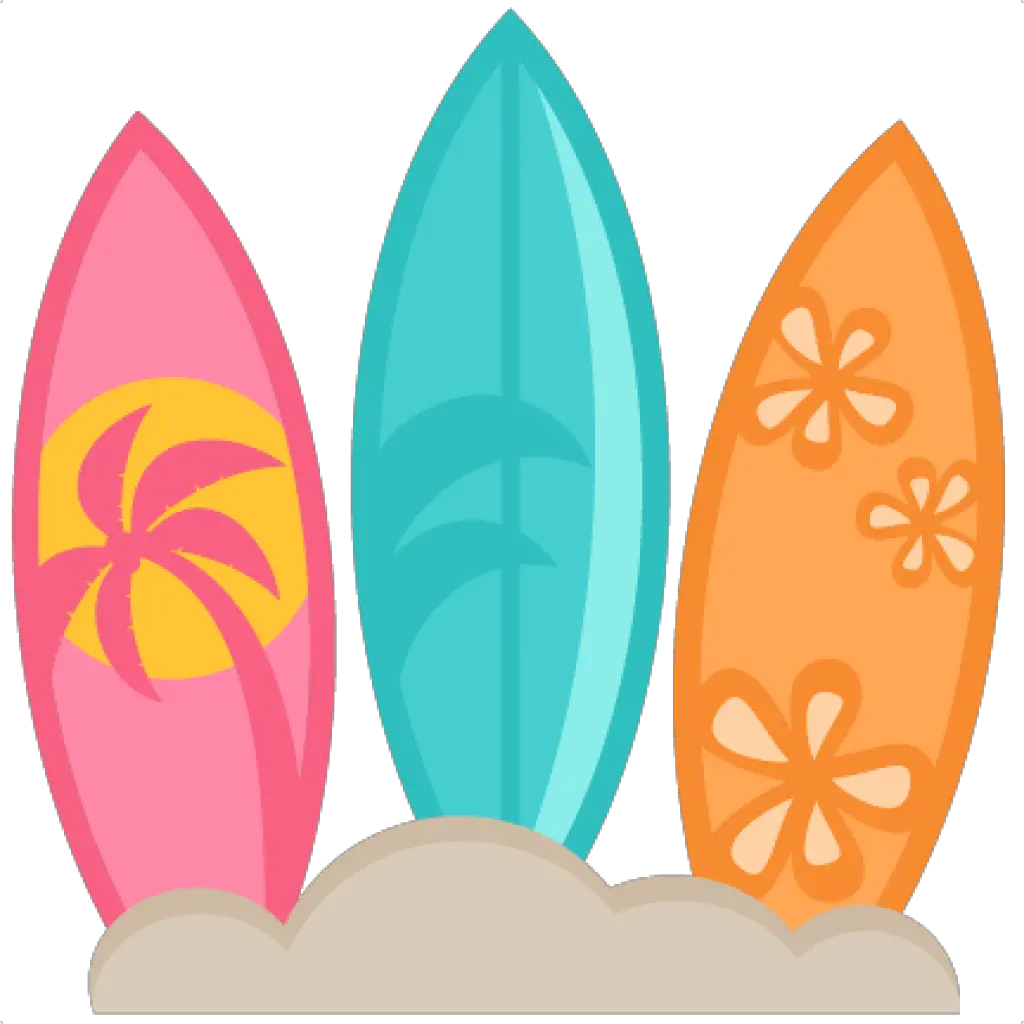 Tabla De Surf Hawaiana Png Transparent Background Surfboard Clipart Tabla Png