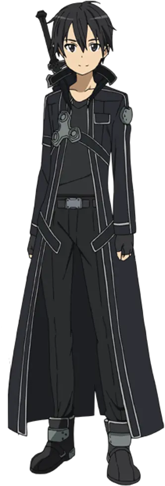 Pin By Percy Jackson Sword Art Online Kirito Full Body Png Kirito Png