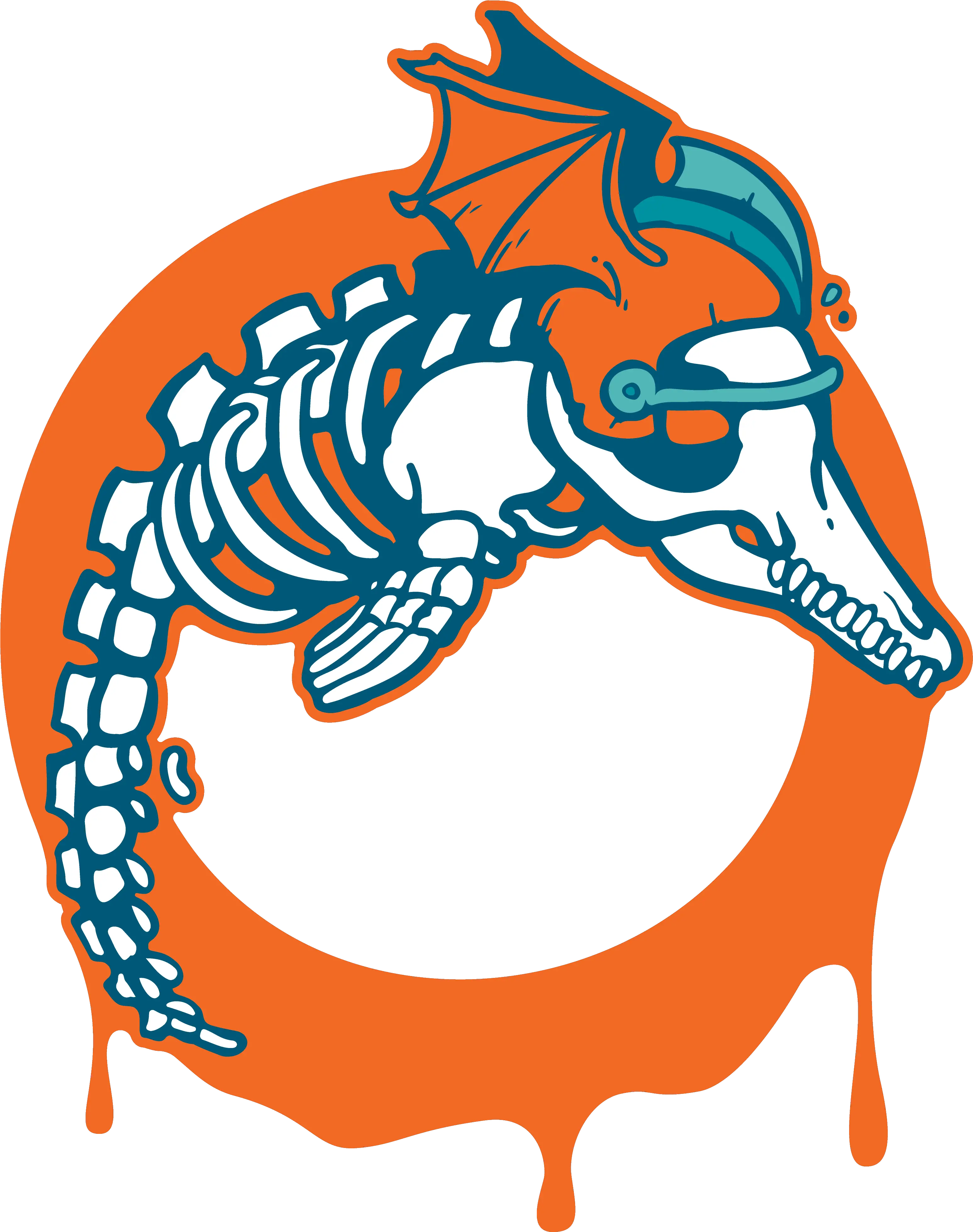 The Logo For Undead Department Of Reikland Dolphins Fictional Character Png Undead Icon