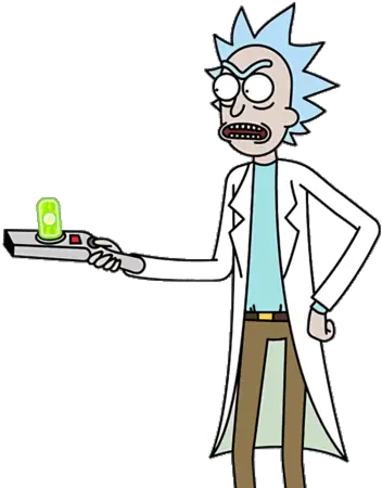 Rick Sanchez Villains Wiki Fandom Rick With Portal Gun Png Rick And Morty Portal Png