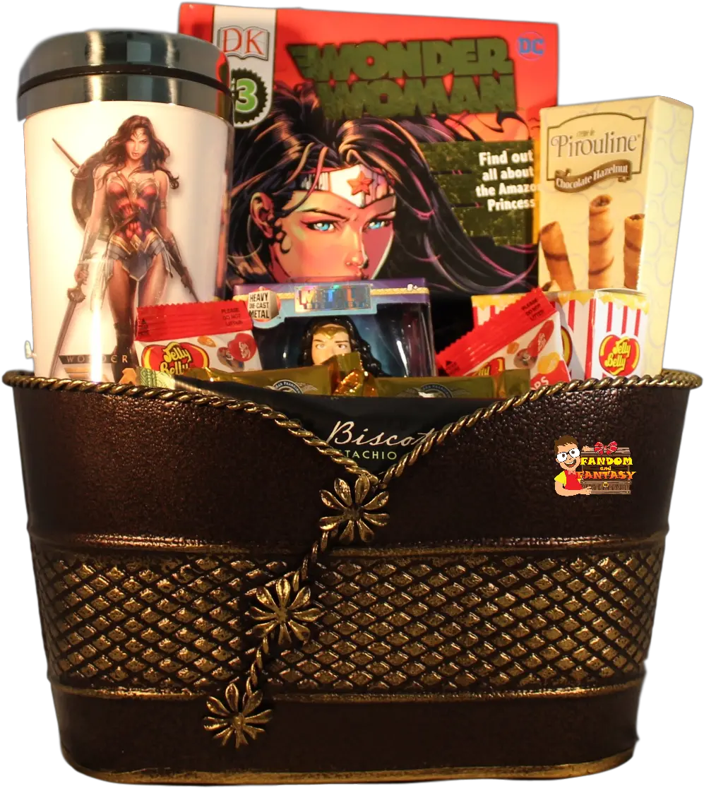 Wonder Woman Rises Gift Basket Wonder Woman Gift Basket Png Wonder Woman Amazon Hero Icon png