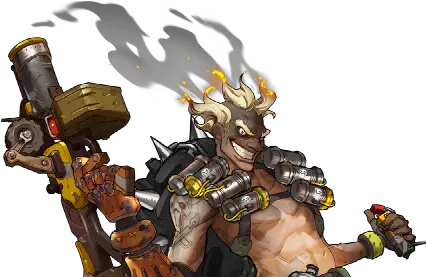 Junkrat Should Have A Golden Rip Overwatch Character Art Transparent Png Junkrat Png