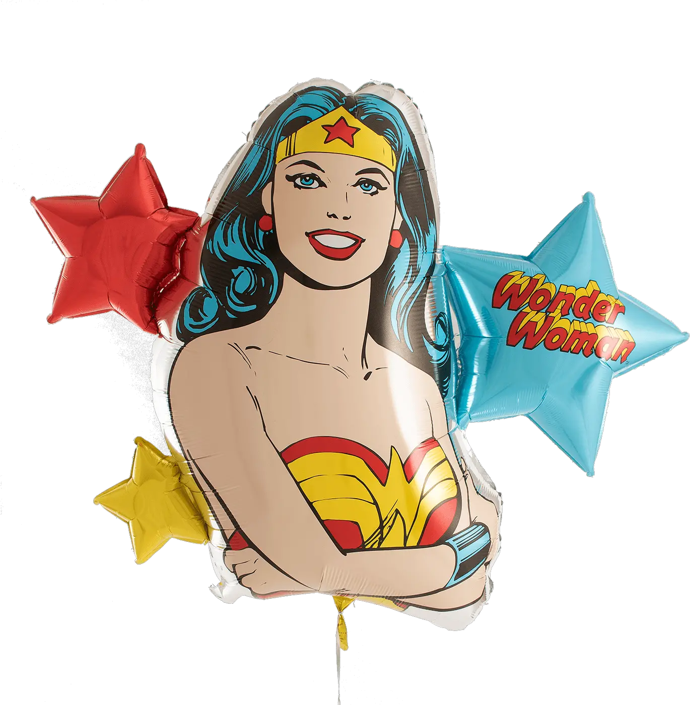 Wonder Woman Personalised Helium Filled Balloon Bouquet Wonder Woman Foil Balloon Png Wonder Woman Png png