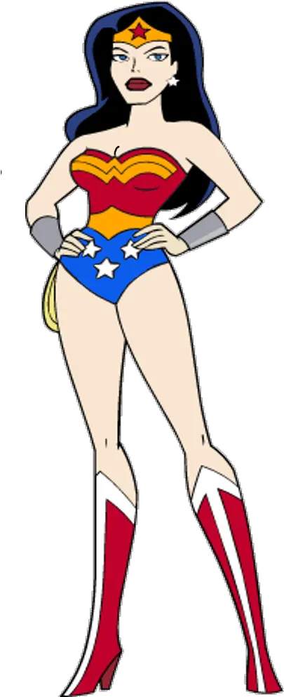 Download Hd Wonder Woman Clipart File Wonder Woman Cartoon Drawing Png Wonder Woman Png png