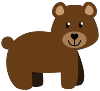 Forest Animals Clipart With Transparent Bear Woodland Animal Clipart Png Animals Transparent Background