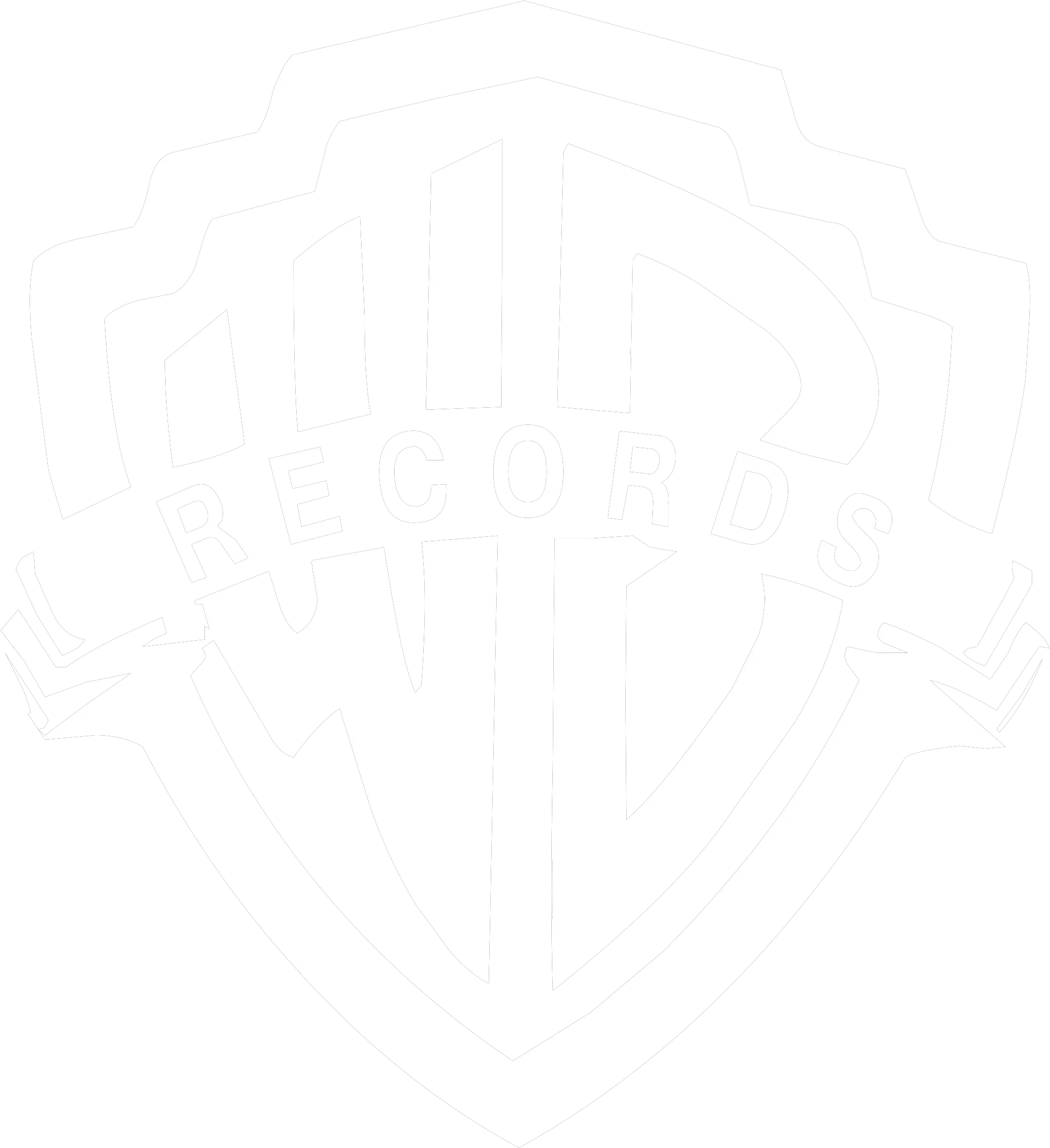 Warner Bros Records Logo Png Pearson White Logo Warner Bros. Pictures Logo
