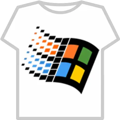 Windows Logo Windows Shirt Roblox Png Windows 95 Logo