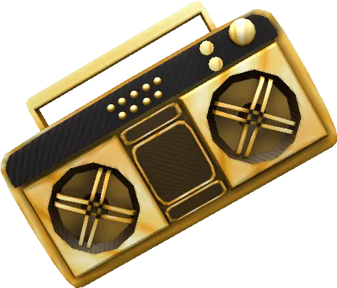 Boom Box Png Picture Golden Radio Boom Box Png