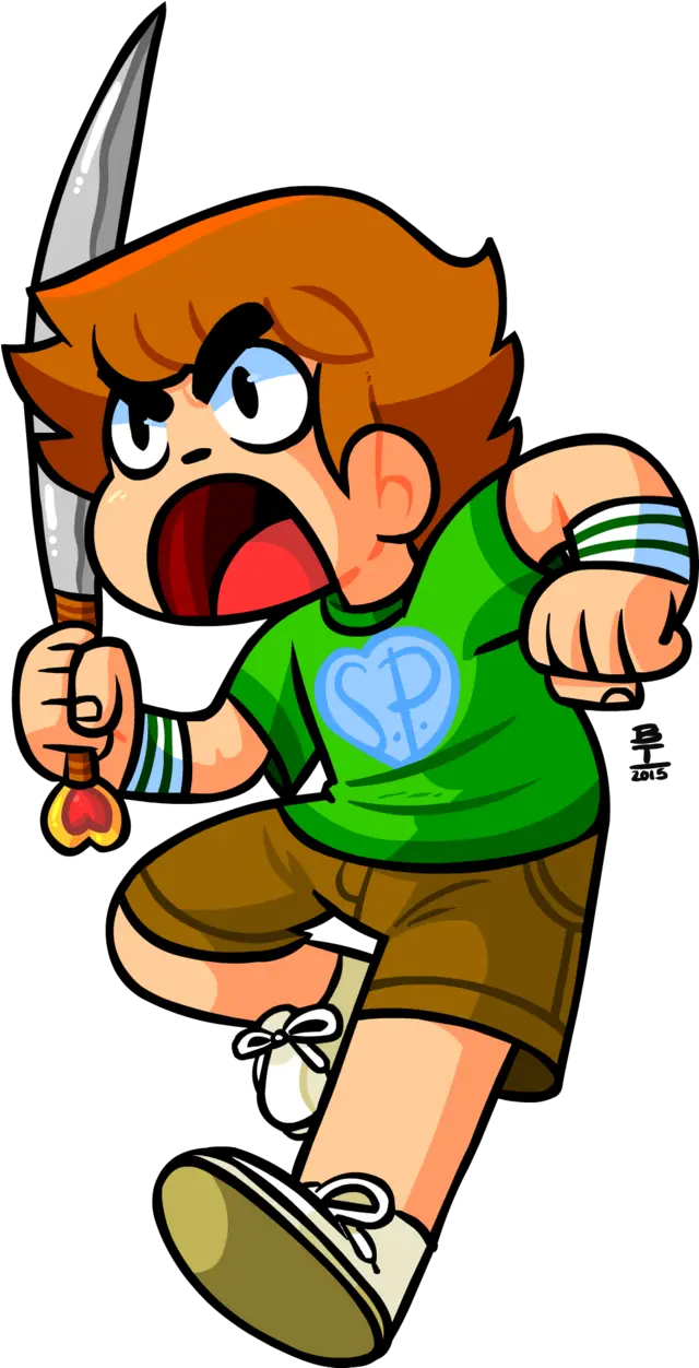 Pilgrim Png Scott Pilgrim Deviant Clipart Full Size Eddsworld Scott Pilgrim Za Warudo Png