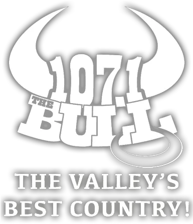 1071 The Bull The Valleyu0027s Best Country Poster Png Bull Logo Image