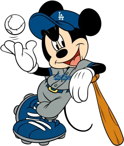 Dodgers Clip Art Clip Art Library Mickey Mouse Baseball Mets Png Dodgers Png