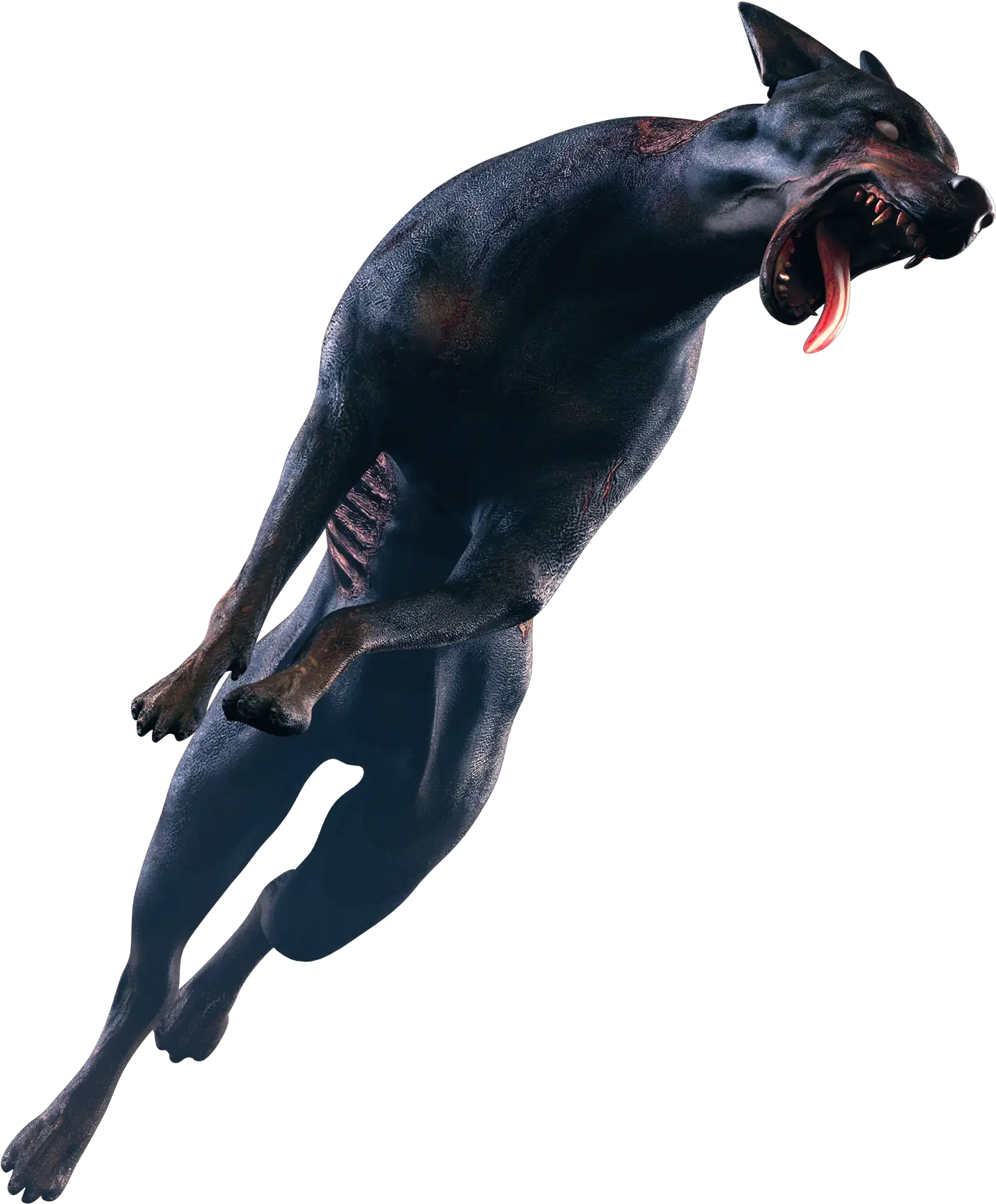 Jumping Dog Png Png Images Pngpix Panther Animal Transparent Zombie Dog Png Panther Transparent