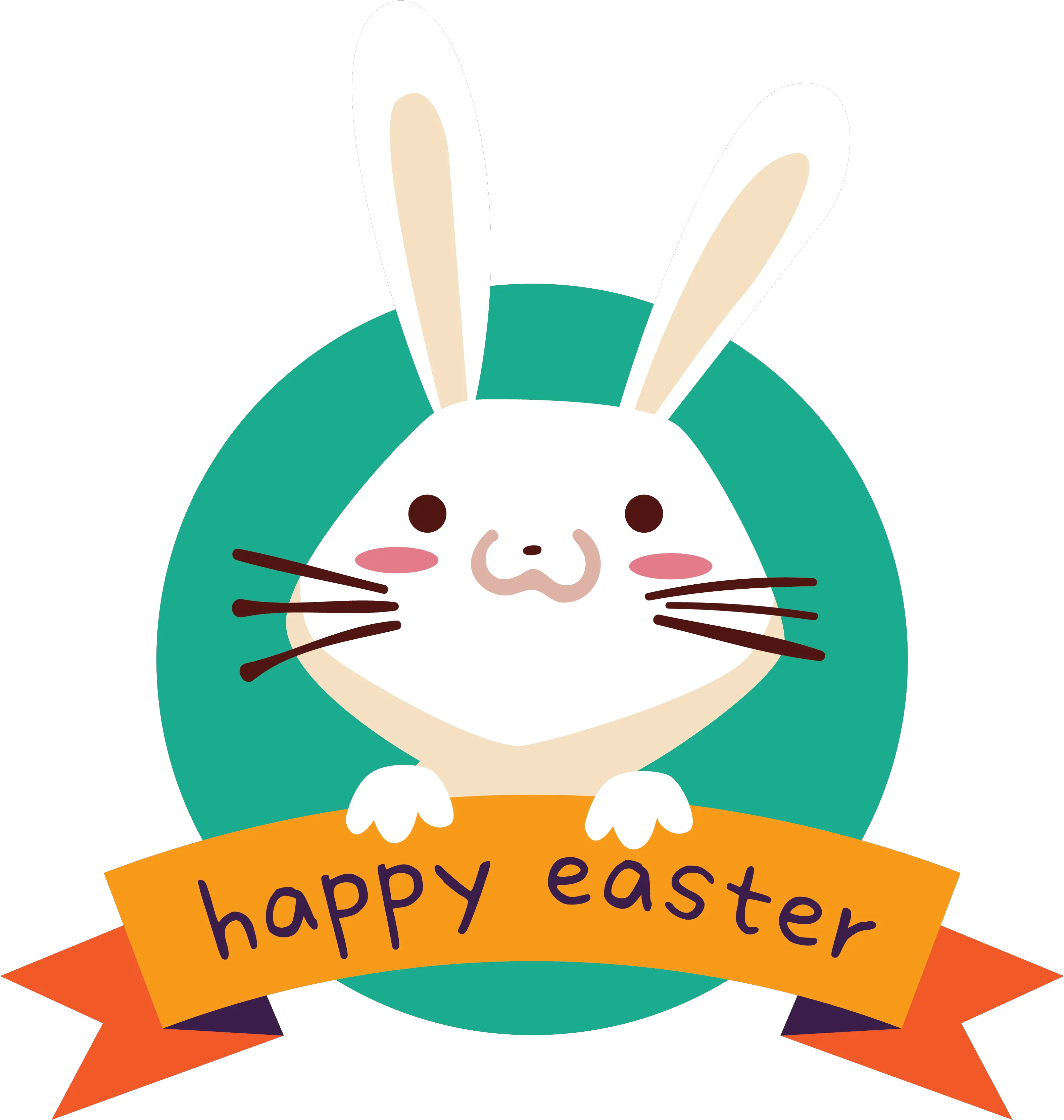 Easter Bunny Rabbit Egg Clip Art Easter Bunny Green Easter Egg Bunny Png Easter Clipart Png png