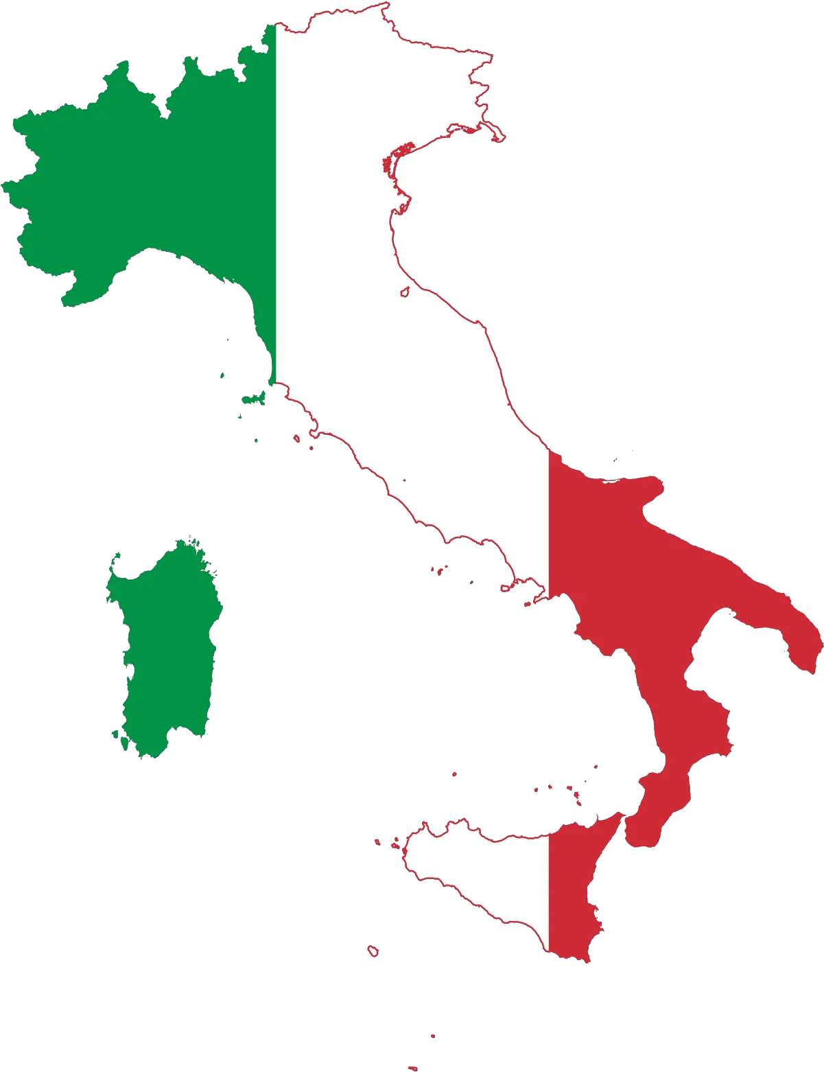 Flag Spoken Languages In Italy Png Italy Flag Png