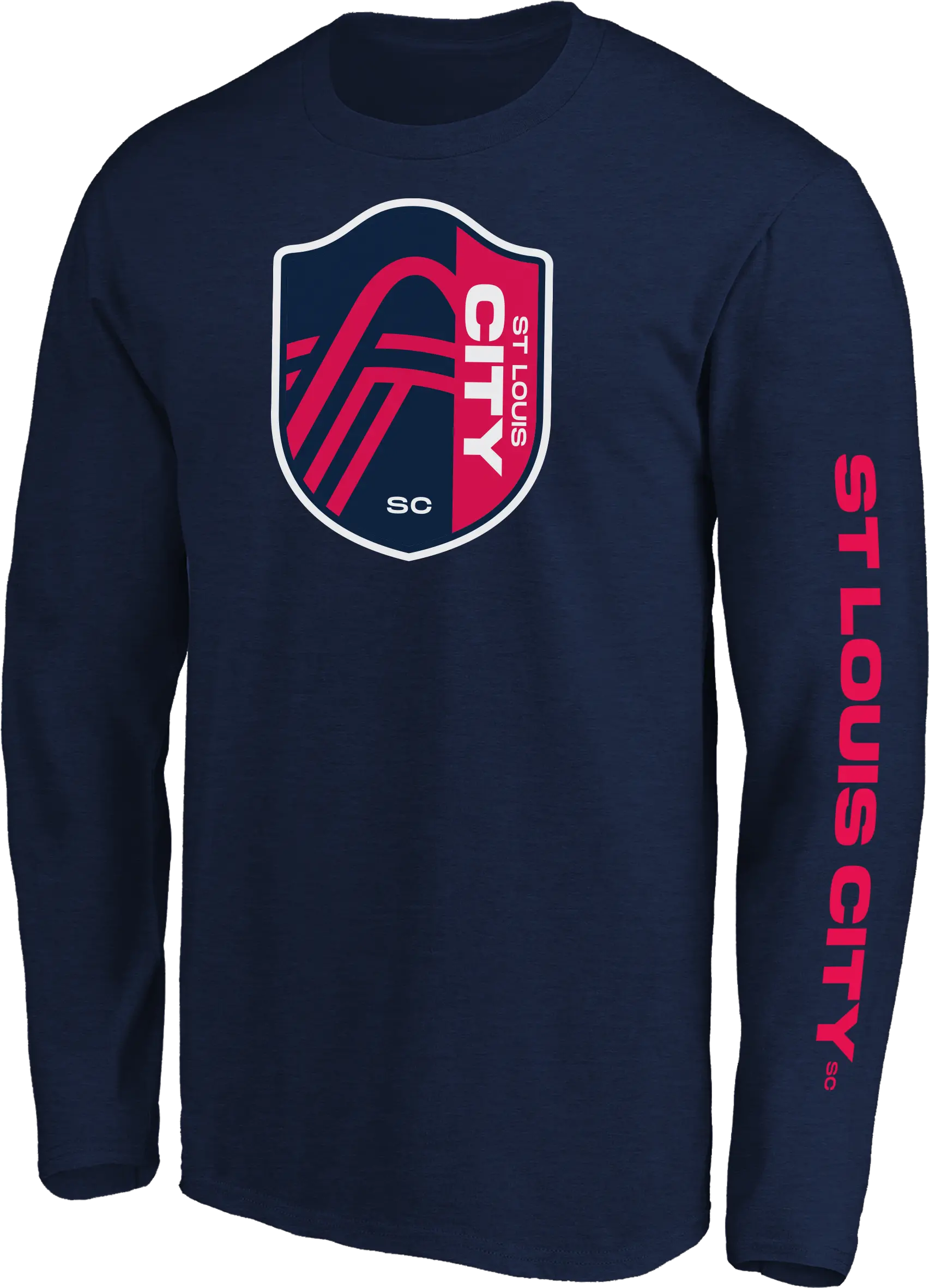 St Louis City Sc Ticket Deposit St Louis City Sc Long Sleeve Png Mls Team Logo