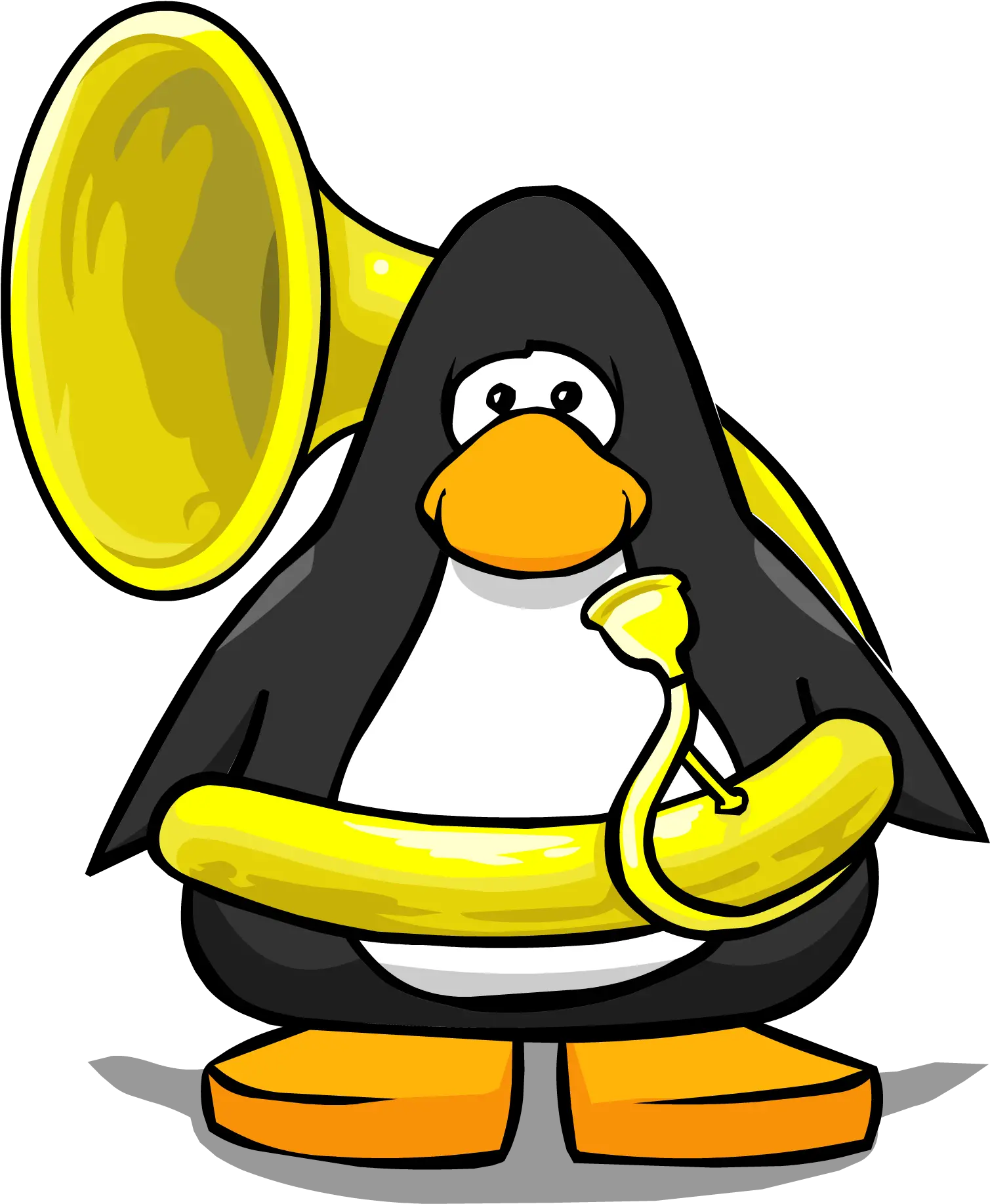 Image Tuba Picturepng Club Penguin Wiki The Free Club Penguin With Tuba Tuba Png