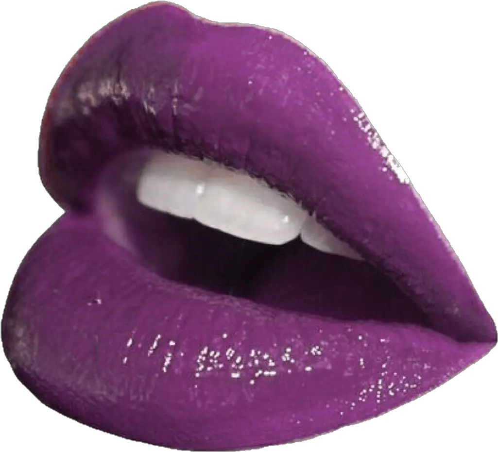 Purple Lips Png Uploaded Red Lips Png Aesthetic Lips Png