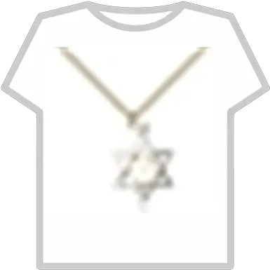 Transparent Star Of David Necklace Roblox Police Roblox T Shirt Png Star Of David Transparent